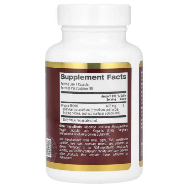 92 California Gold Nutrition, Reishi