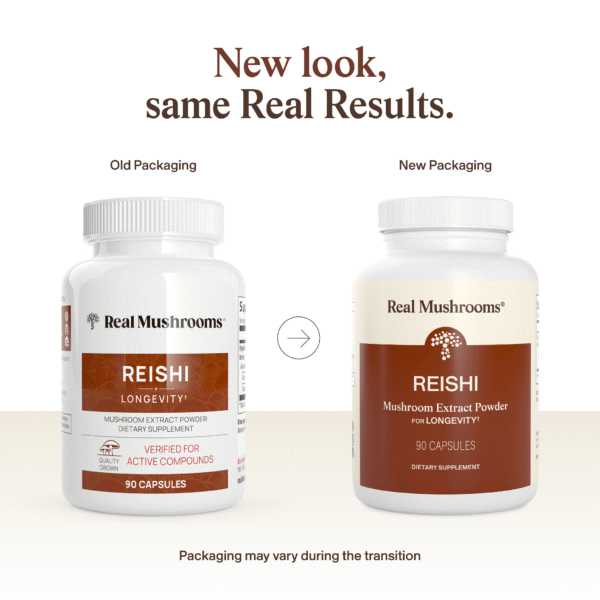 RM-RX45C Organic Reishi Mushroom Capsules