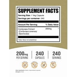 BulkSupplements Cordyceps Extract Capsules