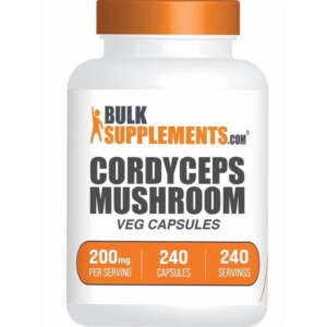 BulkSupplements Cordyceps Extract Capsules